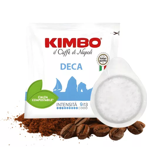 Kimbo Miscela Decaffeinato ESE 44mm brez kofeina kavni pod