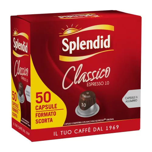 Splendid Classico kavne kapsule – združljive z Nespresso