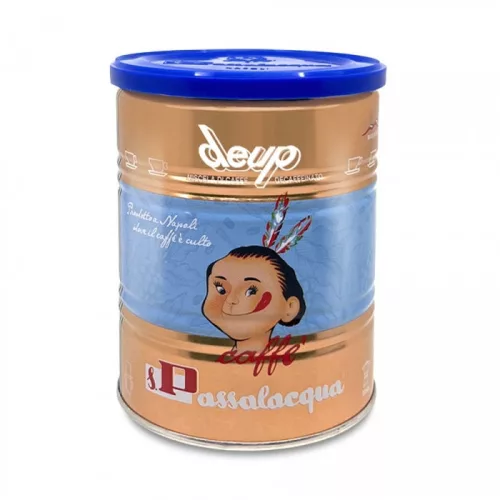 Passalacqua Deup brezkofeinska mleta kava 250g – pločevinka