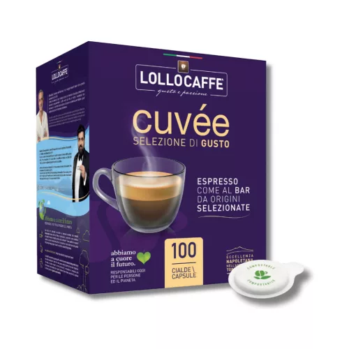 Lollo Caffè Cuvée ESE 44 mm kavne blazinice
