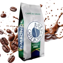   1 kg Caffé Borbone miscela DEK brezkofeinska mešanica celih kavnih zrn