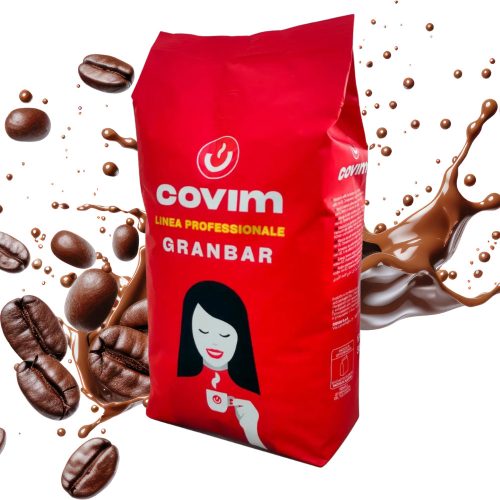 1 kg Caffè Covim Granbar Espresso Life mešanica celih kavnih zrn