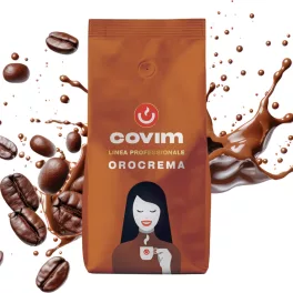   1 kg Caffè Covim Orocrema Espresso Life mešanica celih kavnih zrn