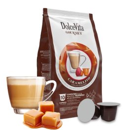 10 kosov kapsul Dolce Vita Caramelito Nespresso združljive