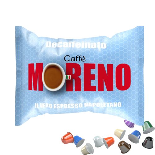 1 kos Caffè Moreno Decaffeinato Nespresso kompatibilna brezkofeinska kapsula