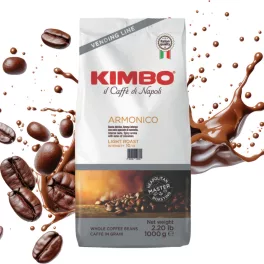   1 kg Caffè Kimbo Espresso Vending Harmonious mešanica celih kavnih zrn