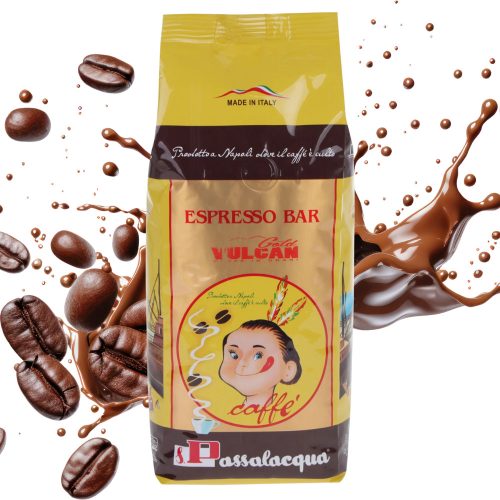 Caffè Passalacqua Espresso Bar Gold Vulcan mešanica celih kavnih zrn