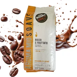   1 kg Caffè Vergnano 1882 Aroma Mio Soave mešanica celih kavnih zrn