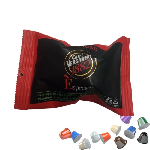 1 kos Caffè Vergnano 1882 Espresso Cremoso Nespresso kompatibilna kapsula