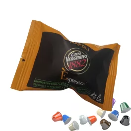   1 kos Caffè Vergnano 1882 Espresso Napoli Nespresso kompatibilna kapsula