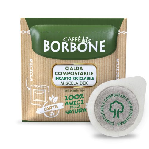 Borbone Dek Decaffeinated – kavni vložek ESE 44 mm  