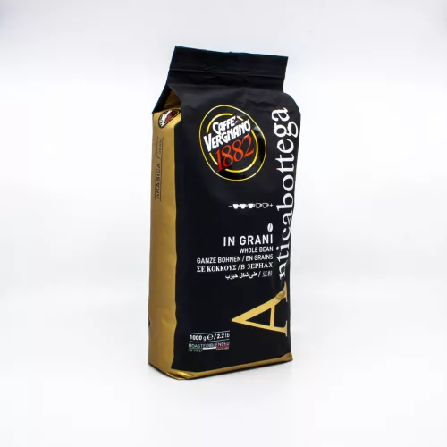 1 kg Caffè Vergnano 1882 Antica Bottega mešanica celih kavnih zrn