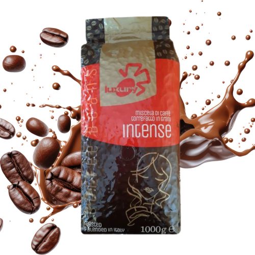 1 kg Luxury Intense Caffé mešanica celih kavnih zrn