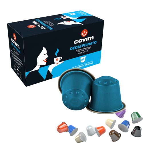 1 kapsula Covim Decaffeinato združljiva z Nespresso