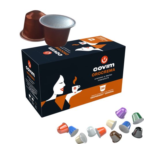 1 Kapsula Covim Orocrema Združljiva z Nespresso