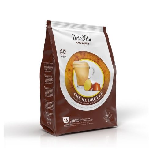 16 kosov kapsul Dolce Vita Creme Brulee Dolce Gusto združljive