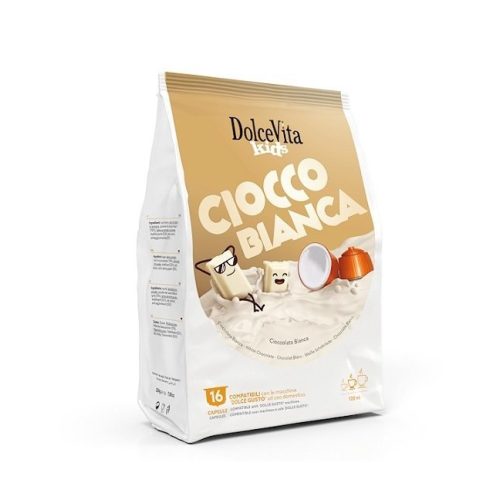 16 kosov kapsul Dolce Vita Cioccobianca Dolce Gusto združljive