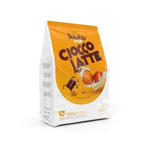 16 kosov kapsul Dolce Vita Cioccolatte Dolce Gusto združljive
