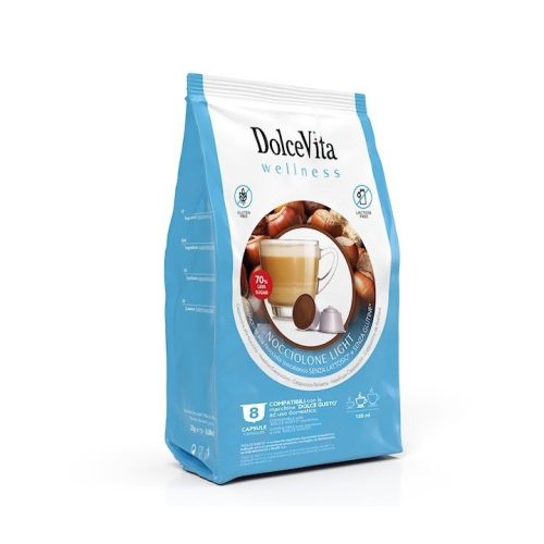 8 kosov kapsul Dolce Vita Nocciolone Light Dolce Gusto združljive