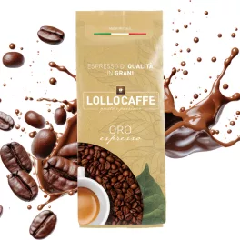1 kg LolloCaffé oro espresso mešanica celih kavnih zrn