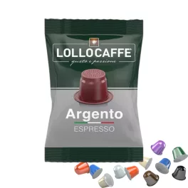 1 LolloCaffé Argento Nespresso združljiva kavna kapsula