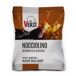 Nocciolino Caffè VERZÌ Dolce Gusto kompatibilna kavna kapsula z okusom lešnika