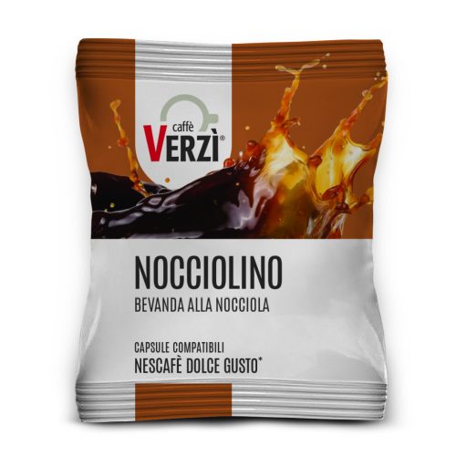 Nocciolino Caffè VERZÌ Dolce Gusto kompatibilna kavna kapsula z okusom lešnika