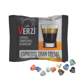   1 kos Caffè Verzì ESPRESSO GRAN CREMA Nespresso kompatibilna kapsula