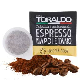 Toraldo Decaffeinato – kavni vložek ESE 44 mm  