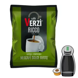 1 kos Caffè Verzì RICCO kapsula kompatibilna z Dolce Gusto