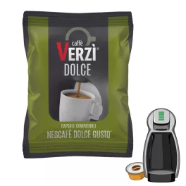 1 kos Caffè Verzì DOLCE kapsula kompatibilna z Dolce Gusto