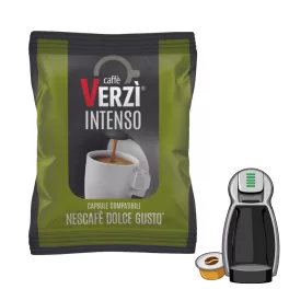   1 kos Caffè Verzì INTENSO kapsula kompatibilna z Dolce Gusto