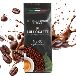 1 kg LolloCaffé nero espresso mešanica celih kavnih zrn