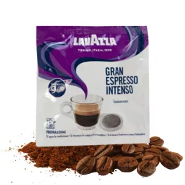 Lavazza Gran Espresso Intenso – kavni vložek ESE 44 mm  