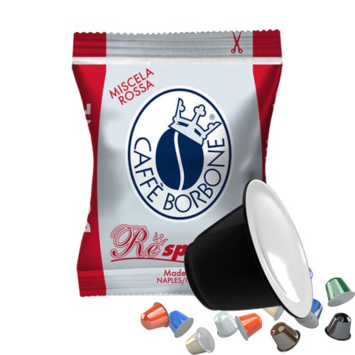 1 kos Caffè Borbone Miscela Rossa Respresso Nespresso kompatibilna kapsula