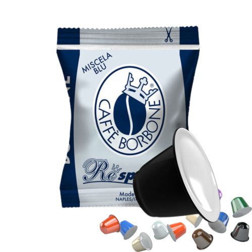 1 kos Caffè Borbone Miscela Blu Respresso Nespresso kompatibilna kapsula