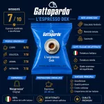 1 kos Caffè Gattopardo Dek Nespresso kompatibilna brezkofeinska kapsula
