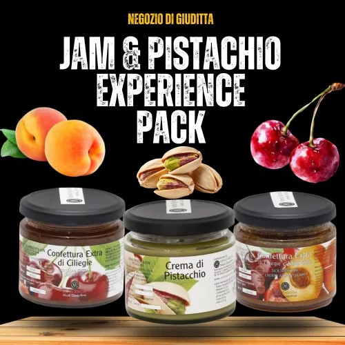 Doživetveni paket z marmelado in pistacijo z italijanskimi namazi