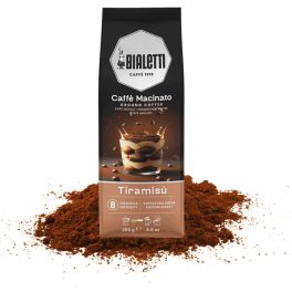 Bialetti Perfetto Moka mleta kava s tiramisu okusom 250g za moka kafetjero