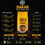 DAKAR Gattopardo To.Da 1 kg kavna zrna – močna in intenzivna italijanska mešanica