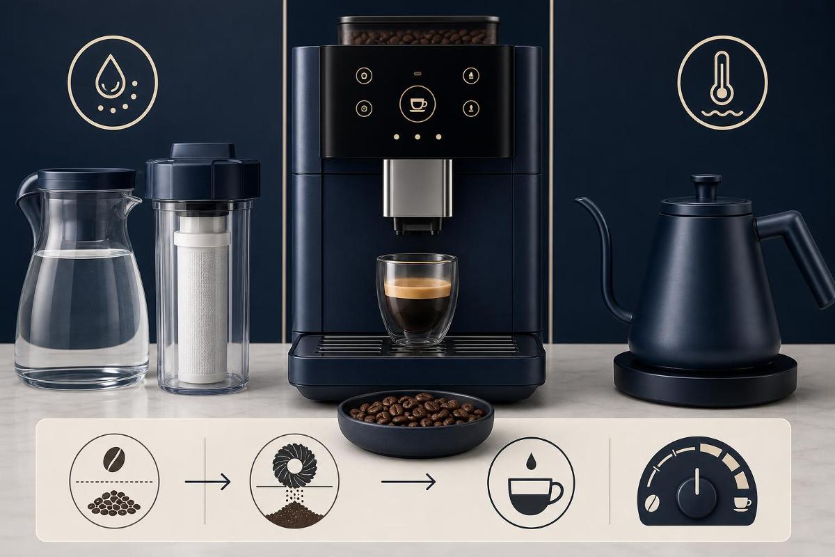 Koliko kavnih zrn za espresso iz avtomatskega aparata?