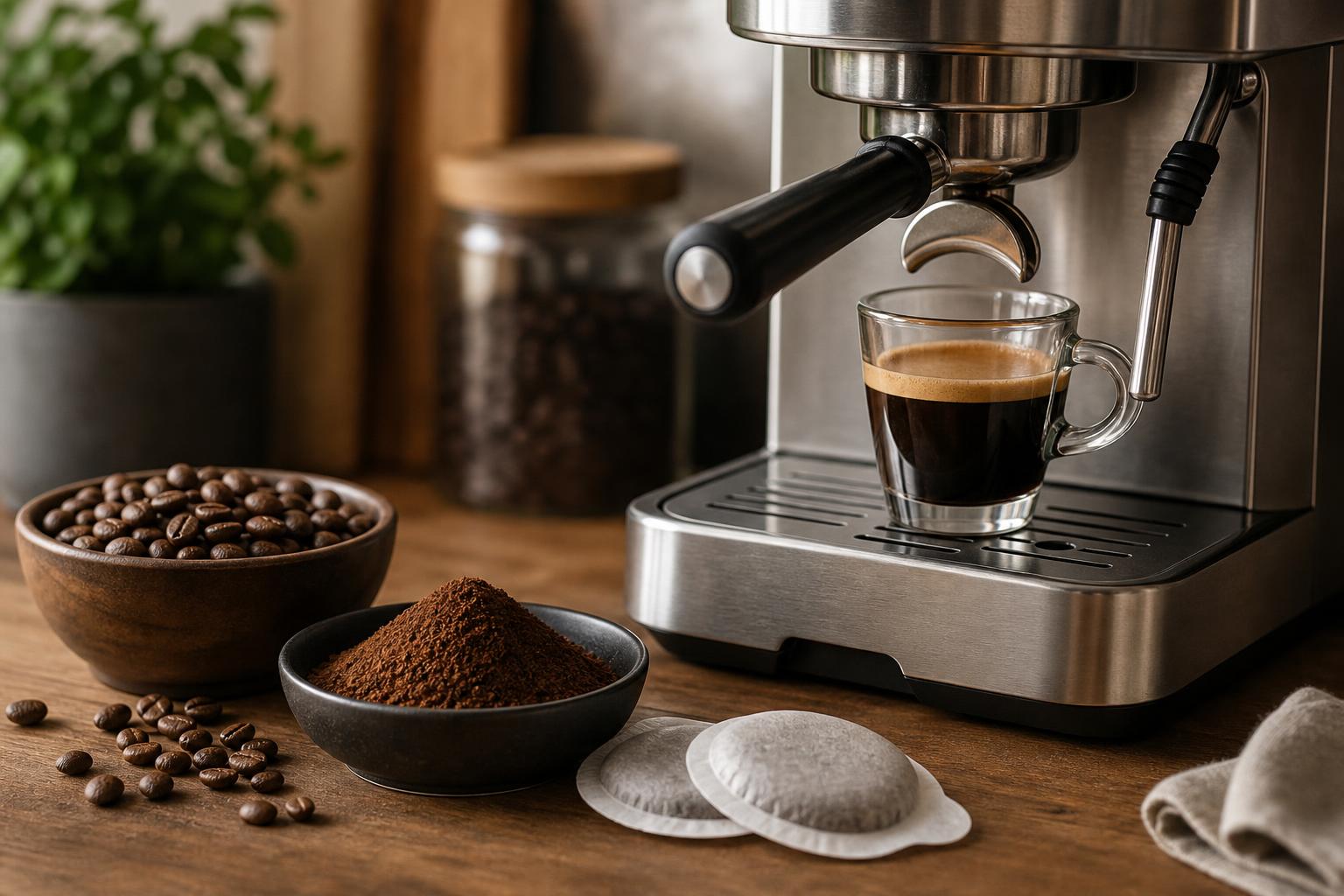 Italijanska kava za domači espresso aparat: vodnik