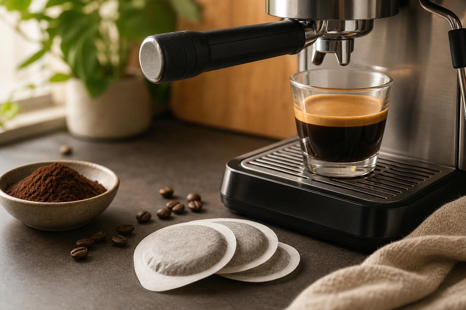 ESE kavni podi: kako pripraviti dober espresso